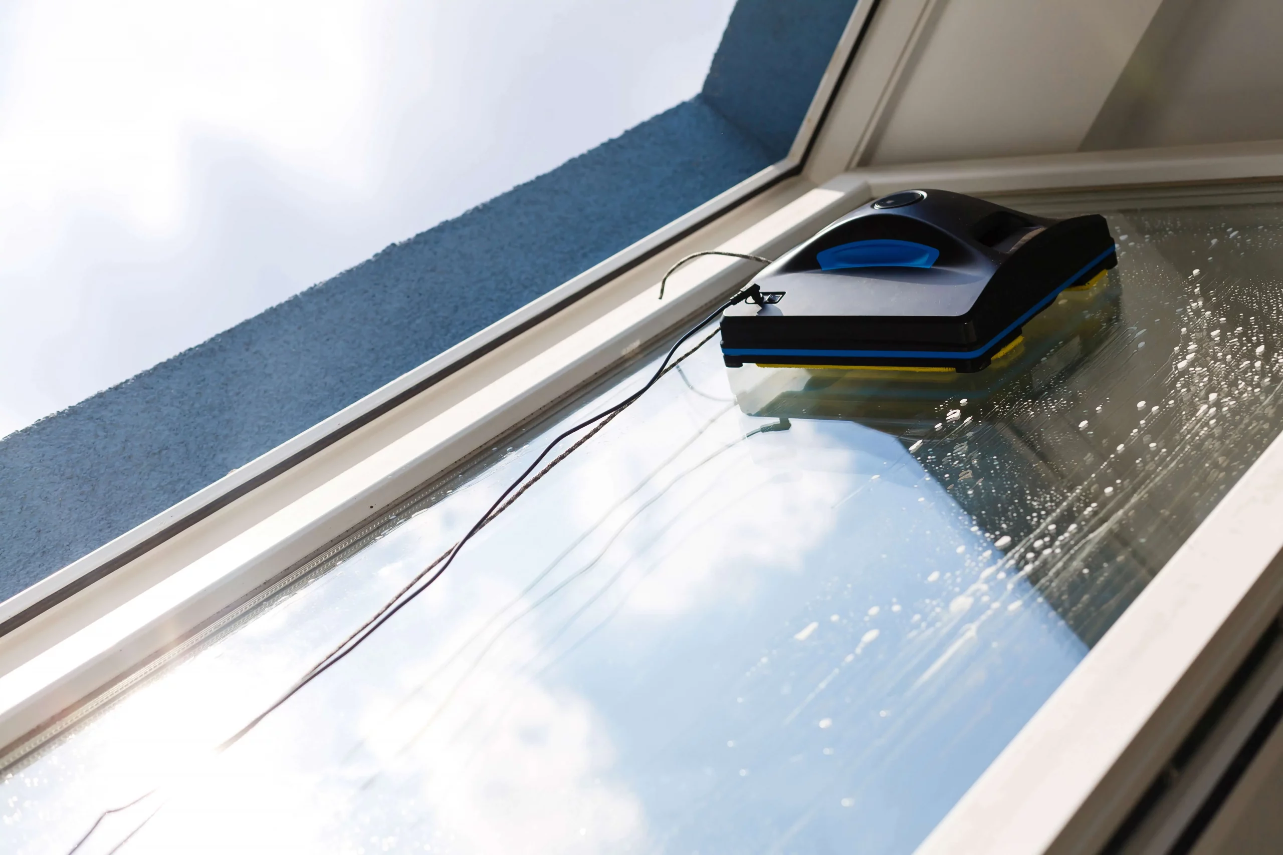 Nettoyage de surfaces vitrées